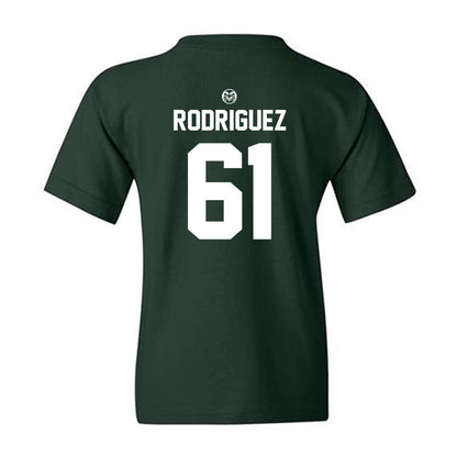 Colorado State - NCAA Football : Diego Rodriguez - Youth T-Shirt-1