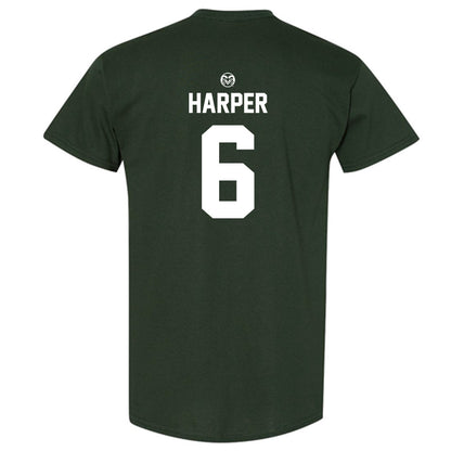 Colorado State - NCAA Football : Jackson Harper - T-Shirt-1