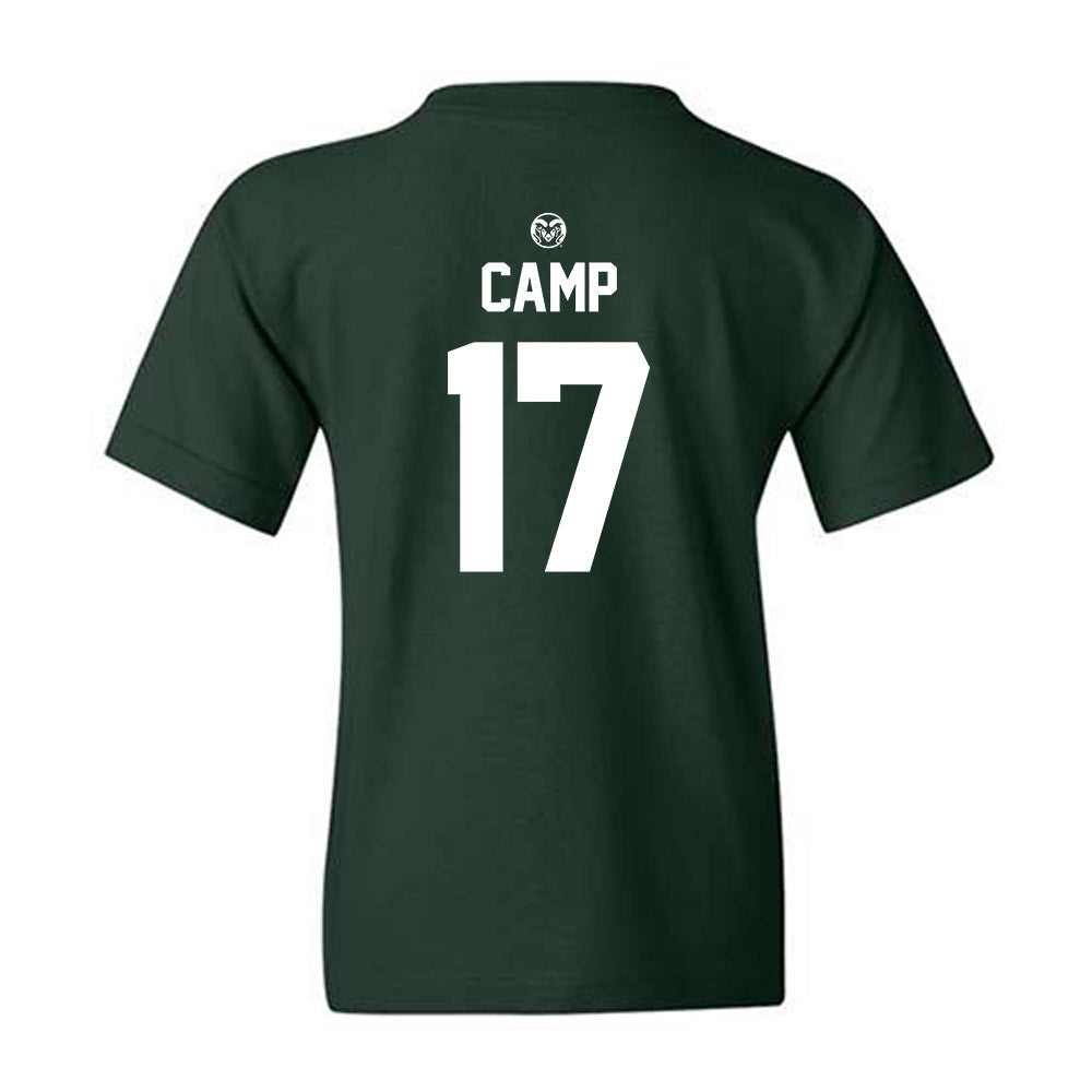 Colorado State - NCAA Football : Brock Camp - Youth T-Shirt-1