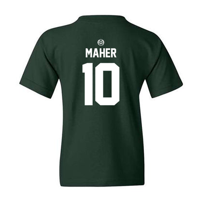 Colorado State - NCAA Football : Tommy Maher - Youth T-Shirt-1