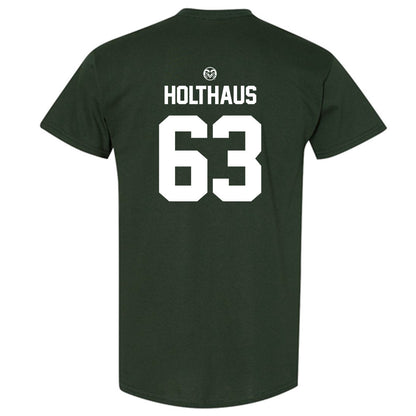 Colorado State - NCAA Football : John Holthaus - T-Shirt-1