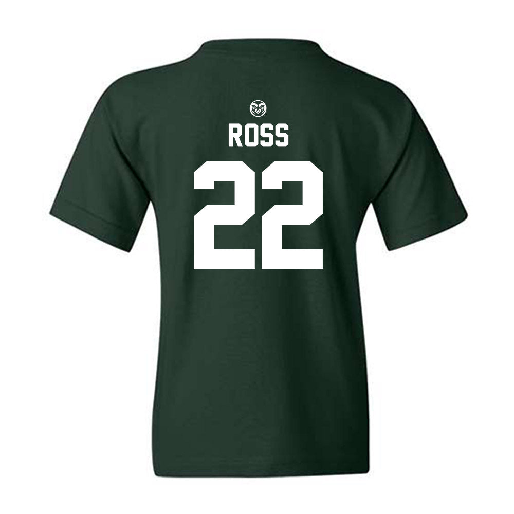 Colorado State - NCAA Football : Cedric Ross - Youth T-Shirt-1