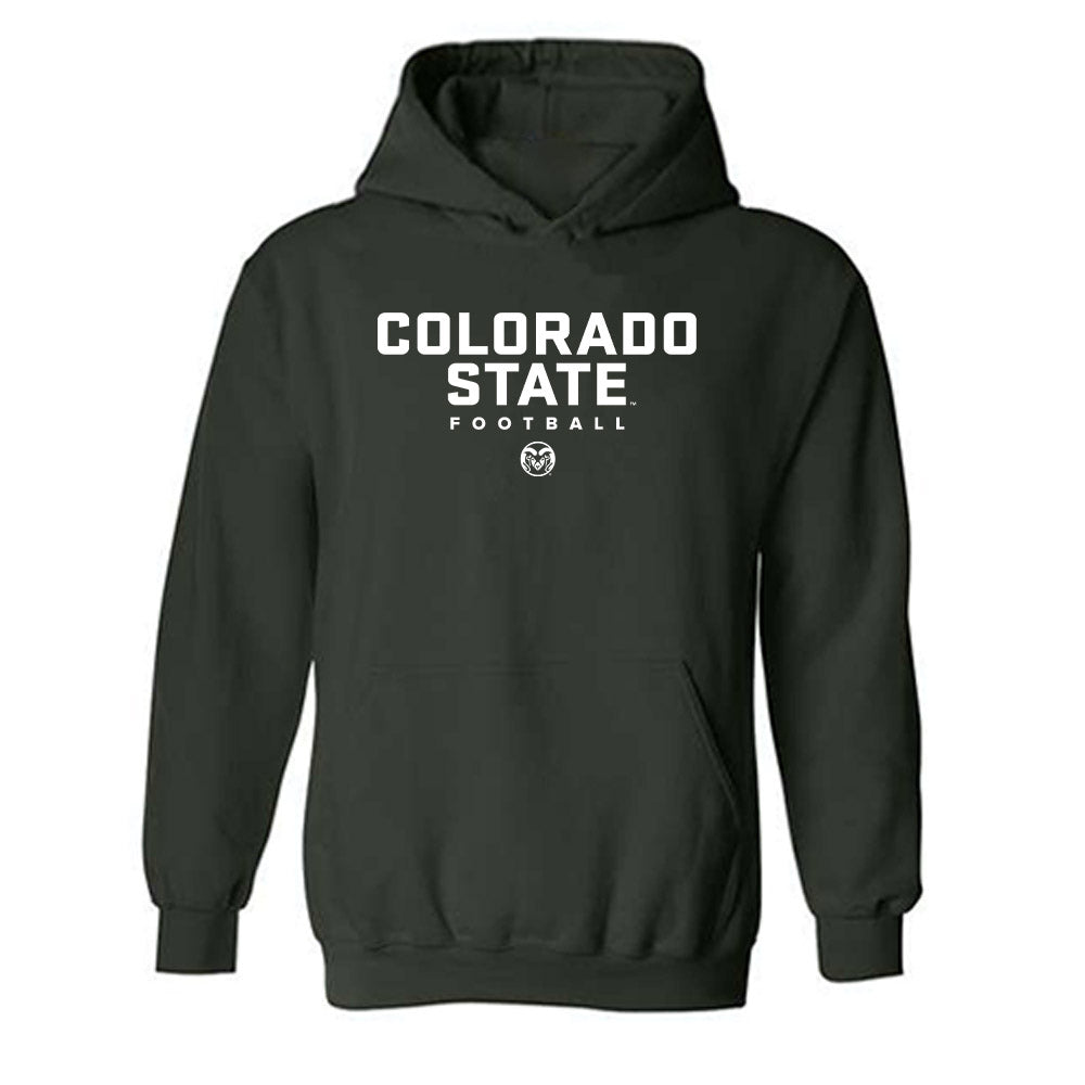 Colorado State - NCAA Football : Tommy Poholsky - Hooded Sweatshirt-0