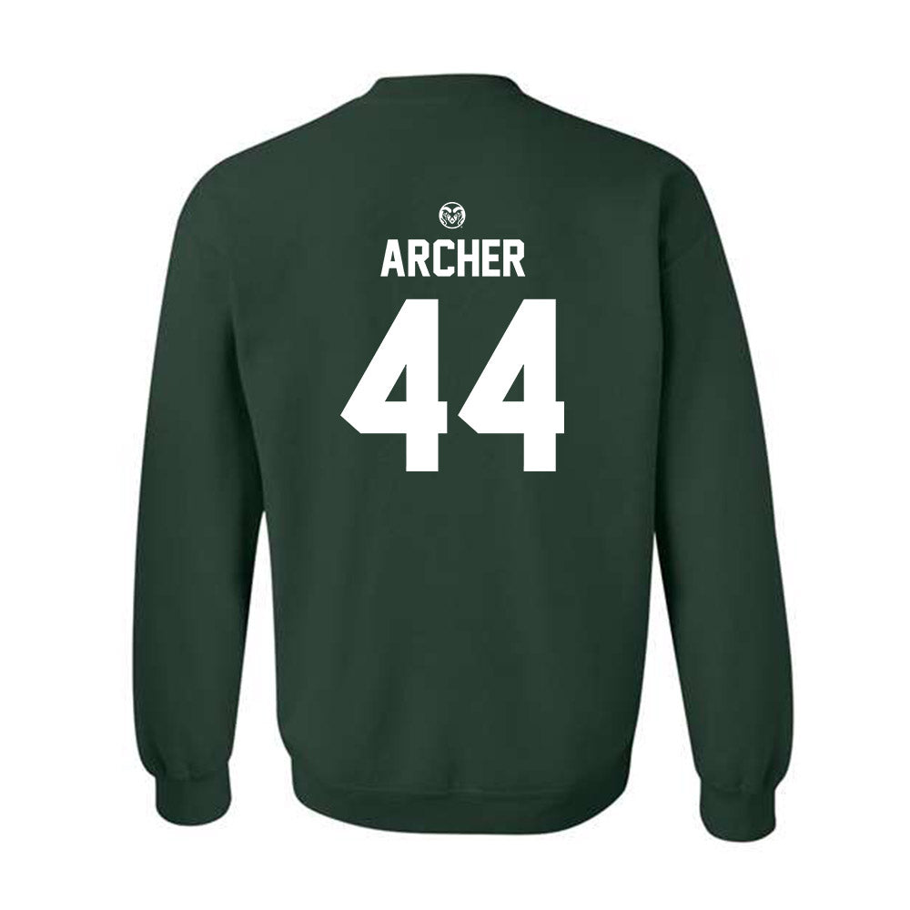 Colorado State - NCAA Women's Basketball : Maryn Archer - Crewneck Sweatshirt-1
