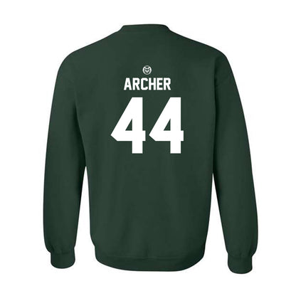 Colorado State - NCAA Women's Basketball : Maryn Archer - Crewneck Sweatshirt-1