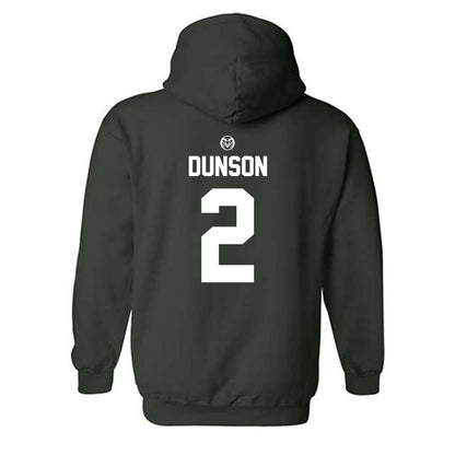 Colorado State - NCAA Men's Basketball : Pops Dunson - Hooded Sweatshirt-1
