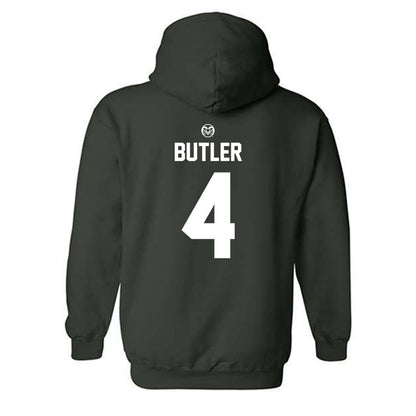 Colorado State - NCAA Men's Basketball : Jase Butler - Hooded Sweatshirt-1
