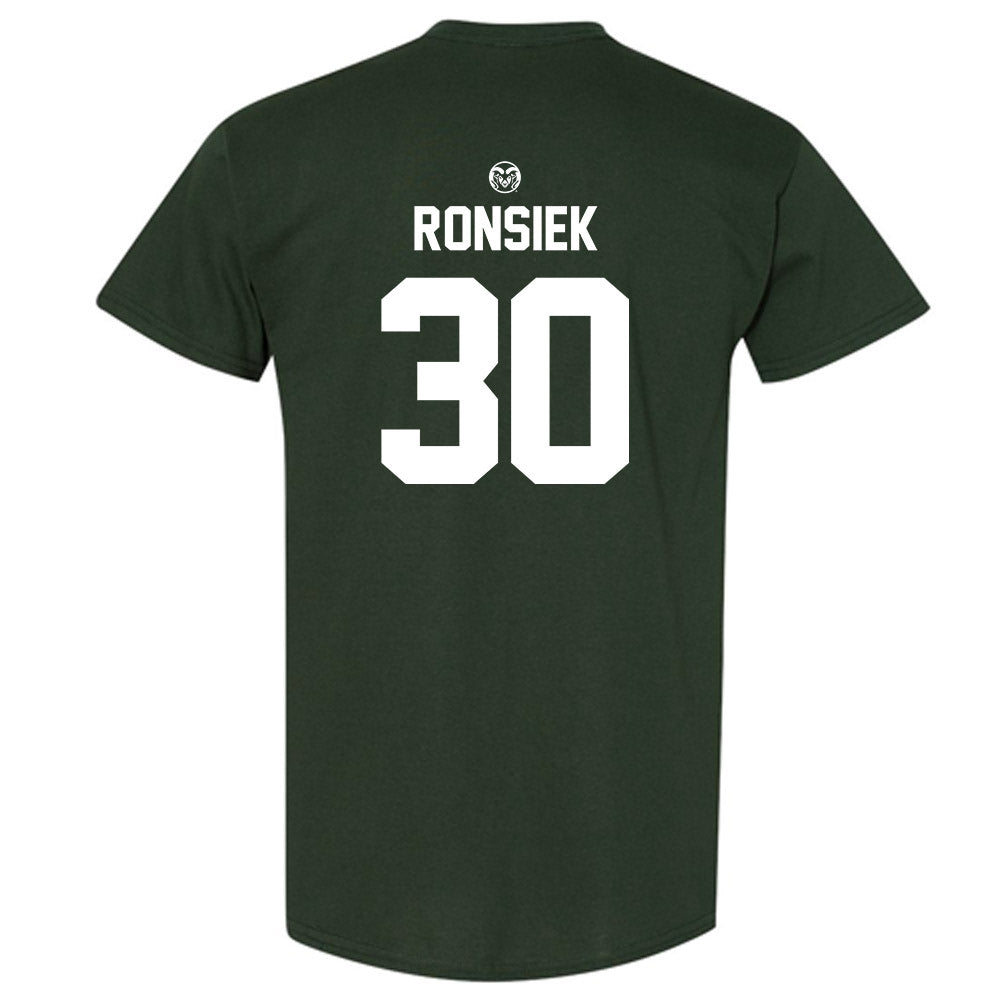 Colorado State - NCAA Women's Basketball : Hannah Ronsiek - T-Shirt-1