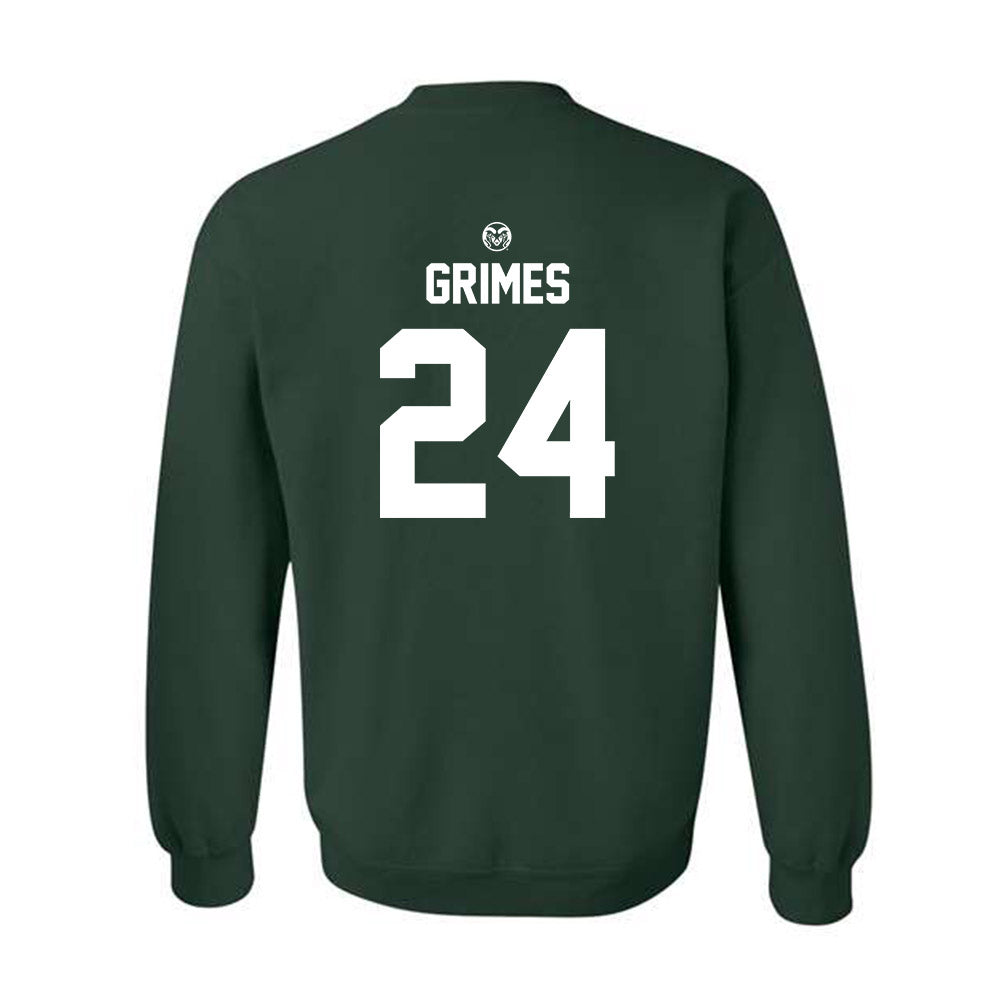 Colorado State - NCAA Women's Volleyball : Hayden Grimes - Crewneck Sweatshirt-1