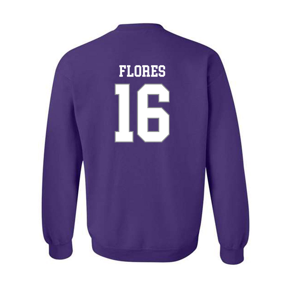 Kansas State - NCAA Baseball : Matthew Flores - Classic Shersey Crewneck Sweatshirt-1