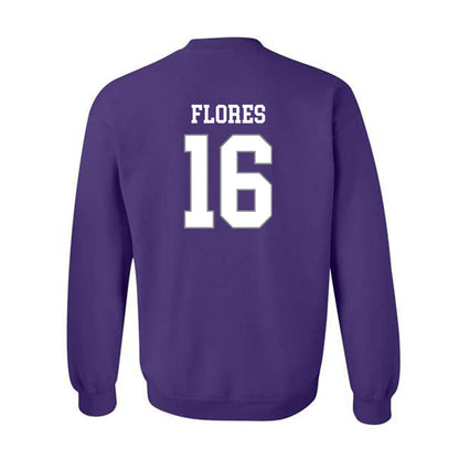 Kansas State - NCAA Baseball : Matthew Flores - Classic Shersey Crewneck Sweatshirt-1