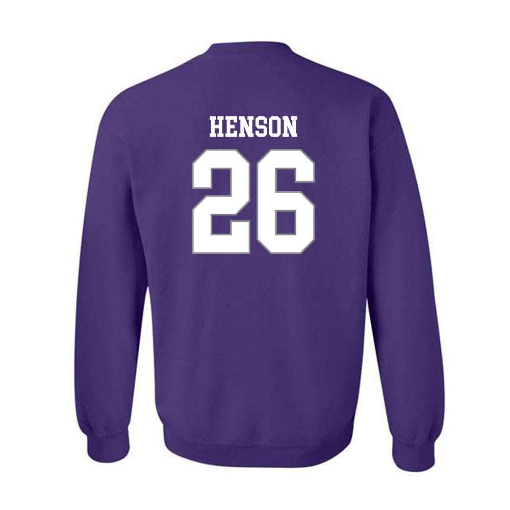 Kansas State - NCAA Baseball : Micah Henson - Classic Shersey Crewneck Sweatshirt-1
