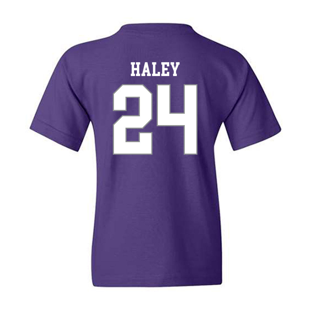 Kansas State - NCAA Baseball : Austin Haley - Classic Shersey Youth T-Shirt-1
