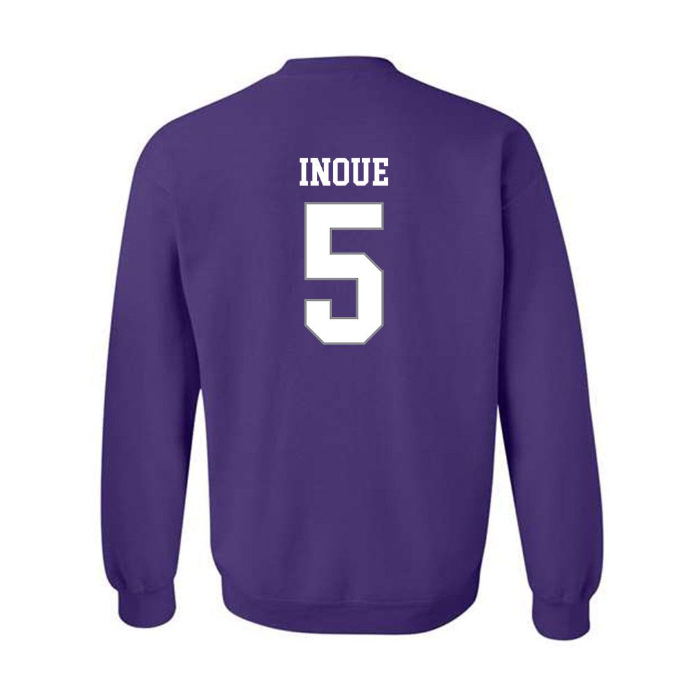 Kansas State - NCAA Baseball : Shintaro Inoue - Classic Shersey Crewneck Sweatshirt-1