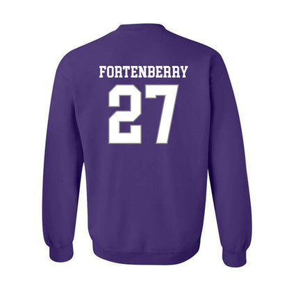 Kansas State - NCAA Baseball : Robert Fortenberry - Classic Shersey Crewneck Sweatshirt-1