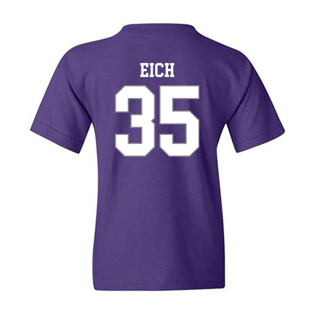 Kansas State - NCAA Baseball : Billy Eich - Classic Shersey Youth T-Shirt-1