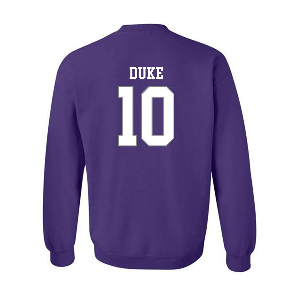 Kansas State - NCAA Baseball : Tanner Duke - Classic Shersey Crewneck Sweatshirt-1
