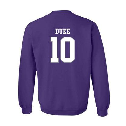 Kansas State - NCAA Baseball : Tanner Duke - Classic Shersey Crewneck Sweatshirt-1