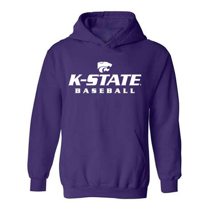 Kansas State - NCAA Baseball : Robby Bolin - Classic Shersey Hooded Sweatshirt-0