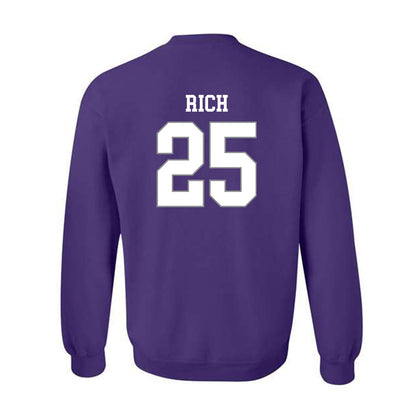 Kansas State - NCAA Football : Zashon Rich - Classic Shersey Crewneck Sweatshirt-1
