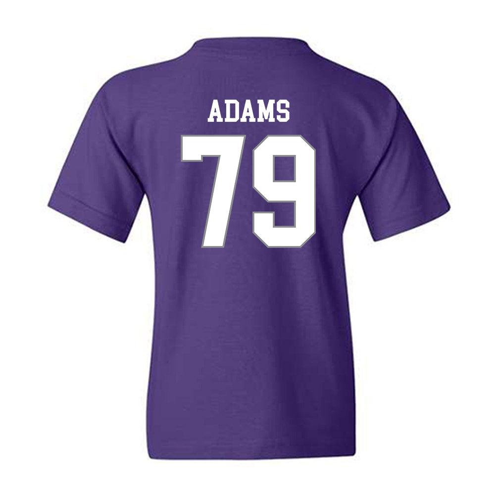 Kansas State - NCAA Football : Charlie Adams - Classic Shersey Youth T-Shirt-1