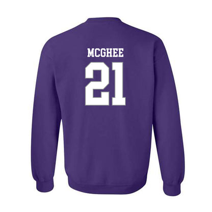 Kansas State - NCAA Football : LJ McGhee - Classic Shersey Crewneck Sweatshirt-1