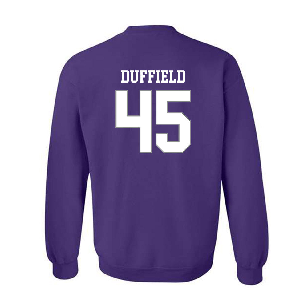 Kansas State - NCAA Football : Jaxson Duffield - Classic Shersey Crewneck Sweatshirt-1