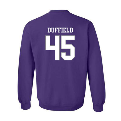 Kansas State - NCAA Football : Jaxson Duffield - Classic Shersey Crewneck Sweatshirt-1