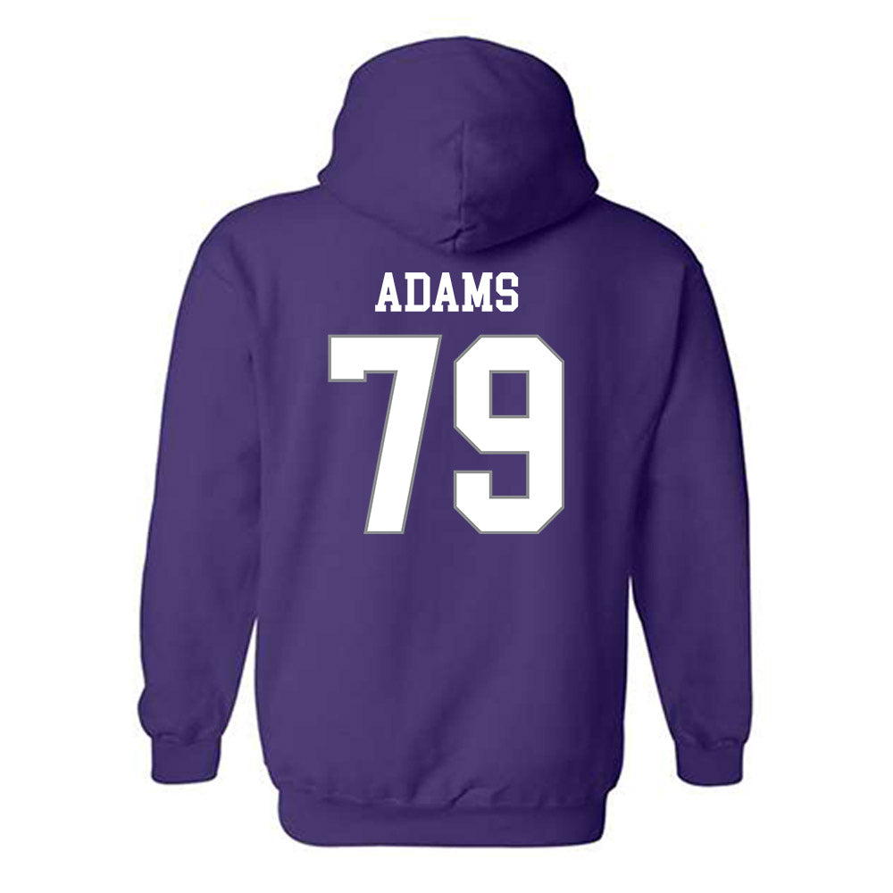 Kansas State - NCAA Football : Charlie Adams - Classic Shersey Hooded Sweatshirt-1