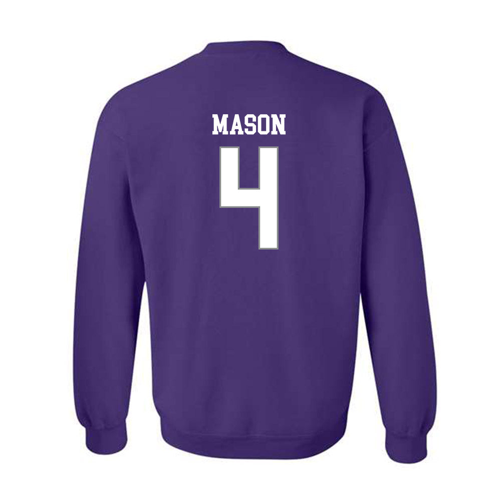 Kansas State - NCAA Football : Mekhi Mason - Classic Shersey Crewneck Sweatshirt-1