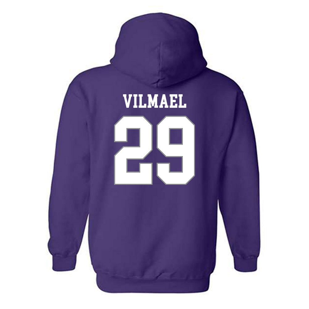 Kansas State - NCAA Football : Josiah Vilmael - Classic Shersey Hooded Sweatshirt-1