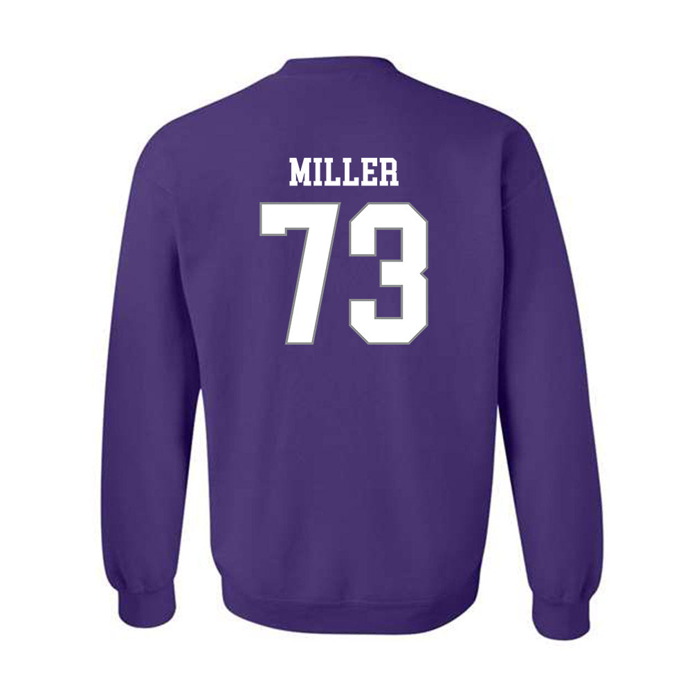 Kansas State - NCAA Football : Ollie Miller - Classic Shersey Crewneck Sweatshirt-1