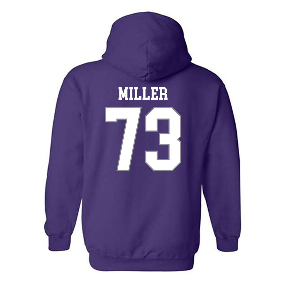 Kansas State - NCAA Football : Ollie Miller - Classic Shersey Hooded Sweatshirt-1