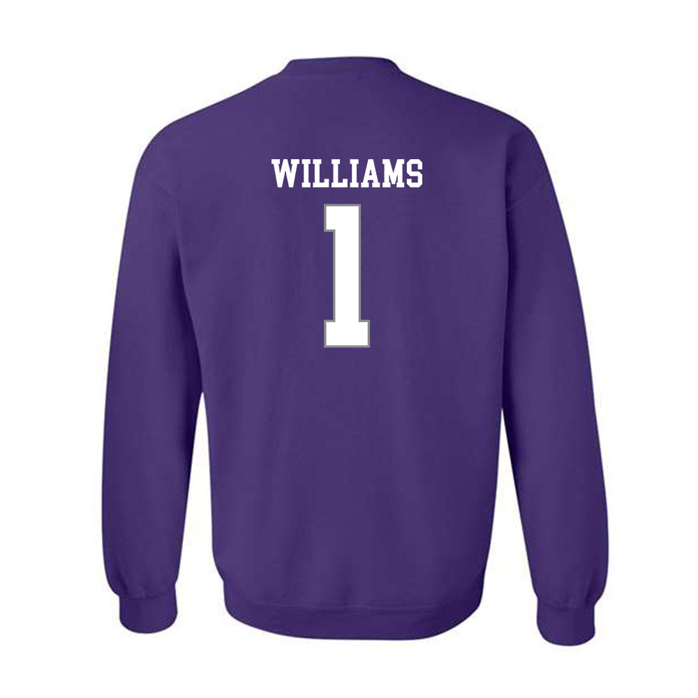 Kansas State - NCAA Football : Izaiah Williams - Classic Shersey Crewneck Sweatshirt-1