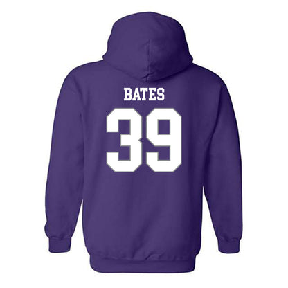 Kansas State - NCAA Football : Travis Bates - Classic Shersey Hooded Sweatshirt-1