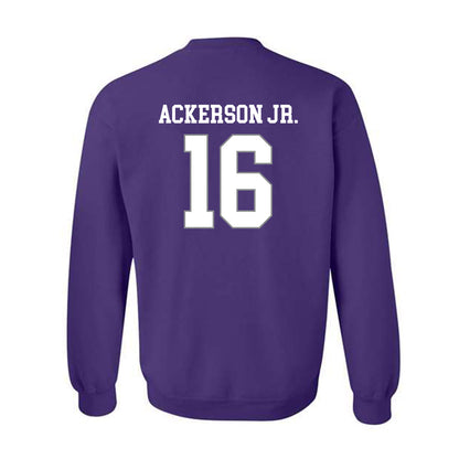 Kansas State - NCAA Football : Dj Ackerson Jr. - Classic Shersey Crewneck Sweatshirt-1