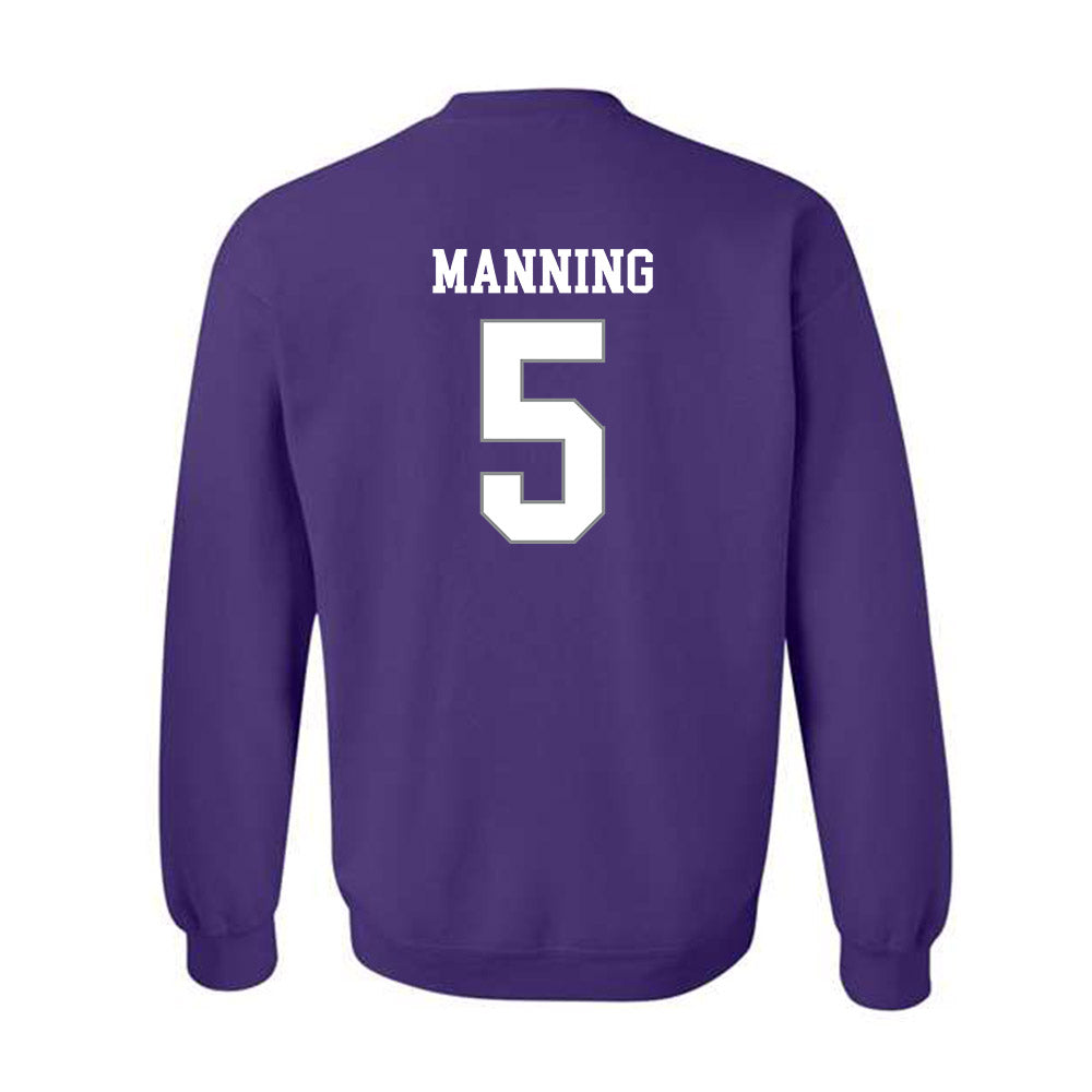 Kansas State - NCAA Football : Joshua Manning - Classic Shersey Crewneck Sweatshirt-1
