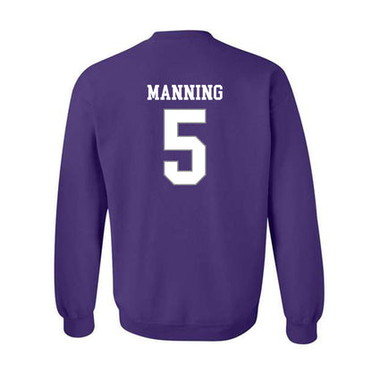Kansas State - NCAA Football : Joshua Manning - Classic Shersey Crewneck Sweatshirt-1