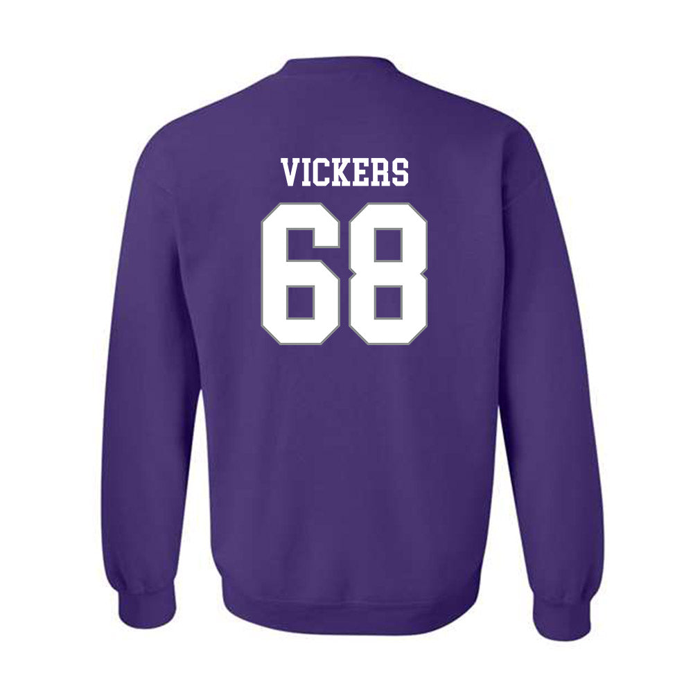 Kansas State - NCAA Football : Joe Vickers - Classic Shersey Crewneck Sweatshirt-1