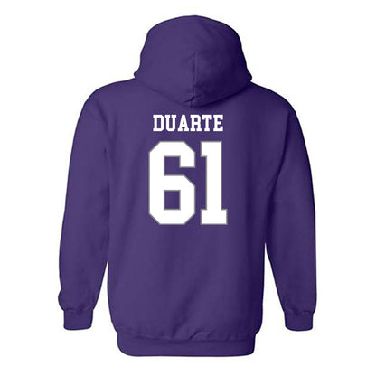 Kansas State - NCAA Football : Chase Duarte - Classic Shersey Hooded Sweatshirt-1