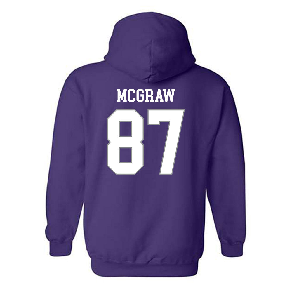 Kansas State - NCAA Football : Lawson Mcgraw - Classic Shersey Hooded Sweatshirt-1