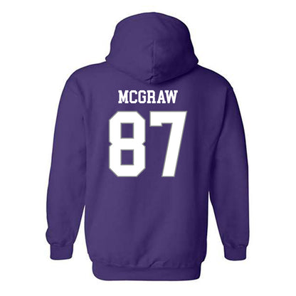 Kansas State - NCAA Football : Lawson Mcgraw - Classic Shersey Hooded Sweatshirt-1