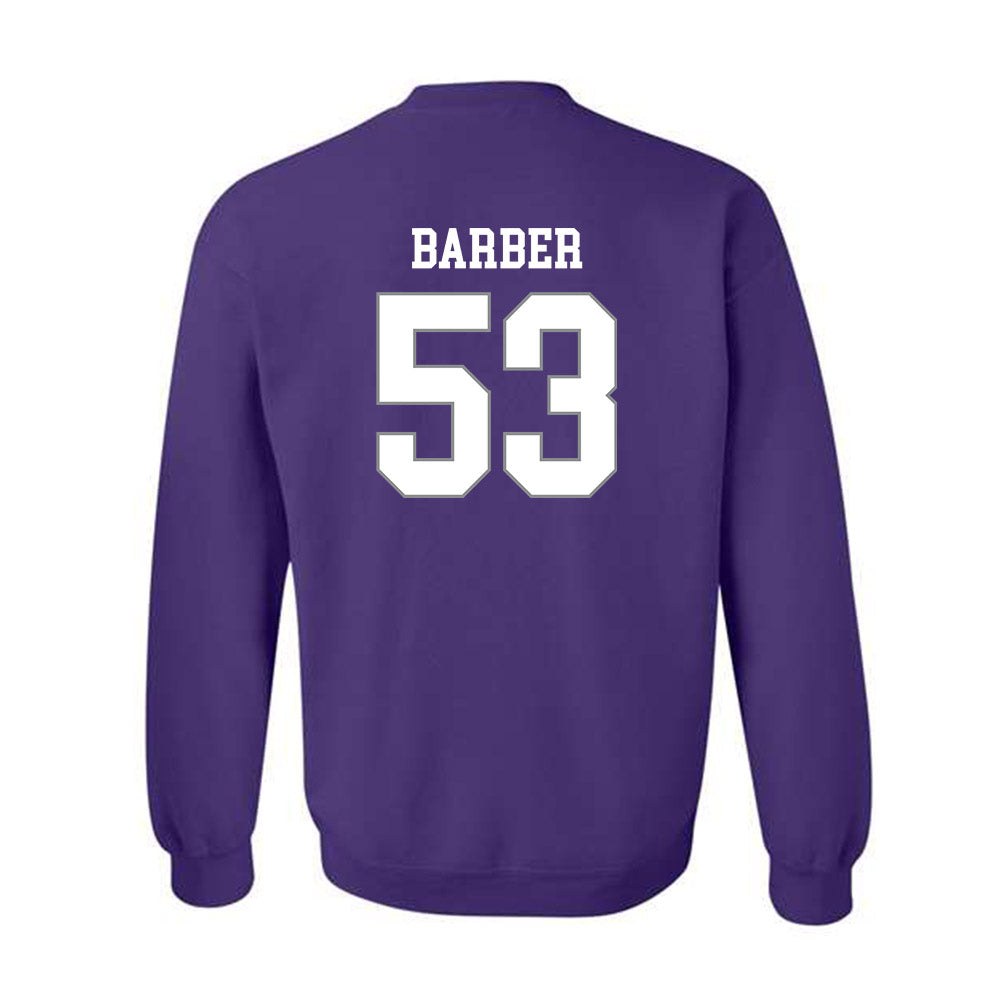 Kansas State - NCAA Football : Lamarcus Barber - Classic Shersey Crewneck Sweatshirt-1