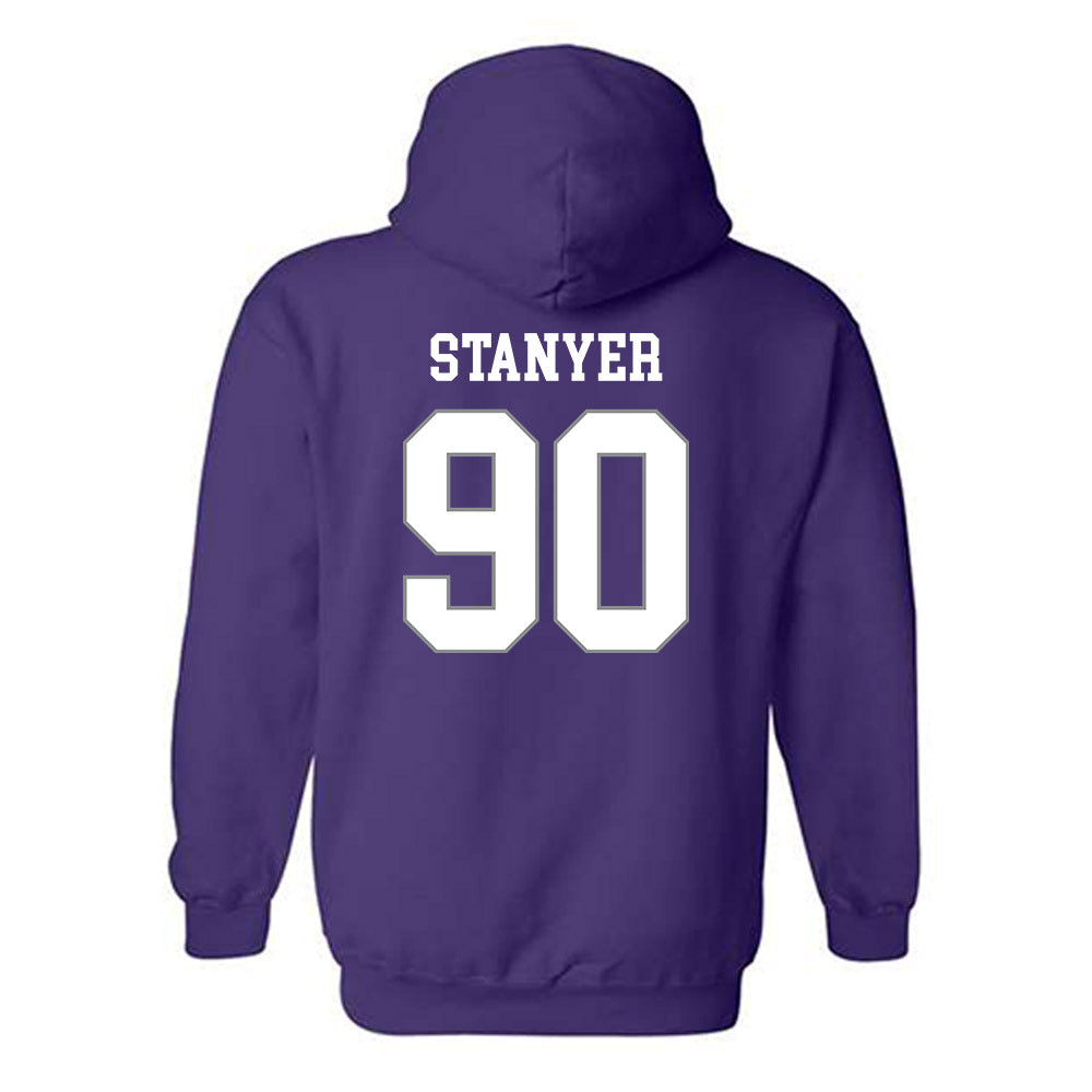 Kansas State - NCAA Football : Brad Stanyer - Classic Shersey Hooded Sweatshirt-1