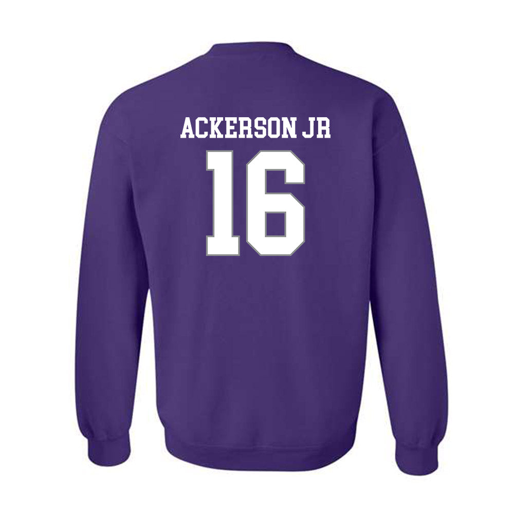 Kansas State - NCAA Football : Dj Ackerson Jr - Classic Shersey Crewneck Sweatshirt-1
