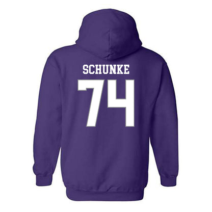 Kansas State - NCAA Football : Navarro Schunke - Classic Shersey Hooded Sweatshirt-1