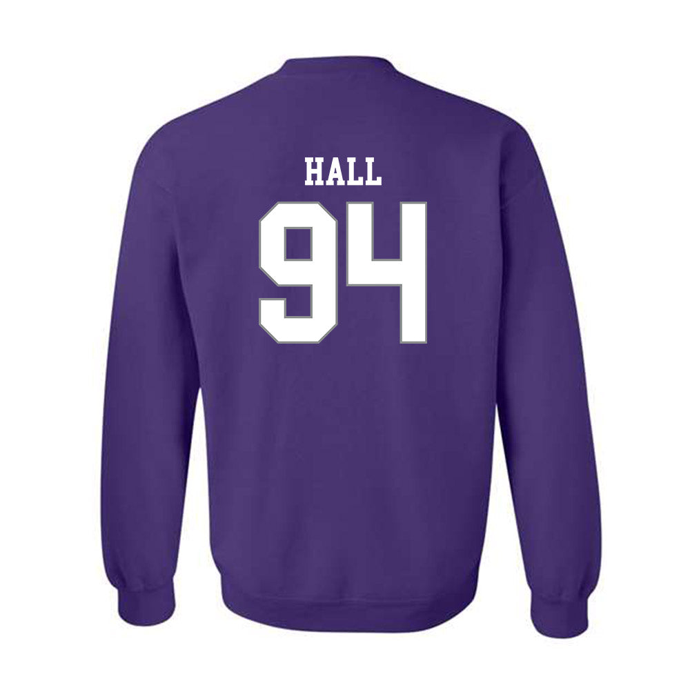 Kansas State - NCAA Football : Kingston Hall - Classic Shersey Crewneck Sweatshirt-1