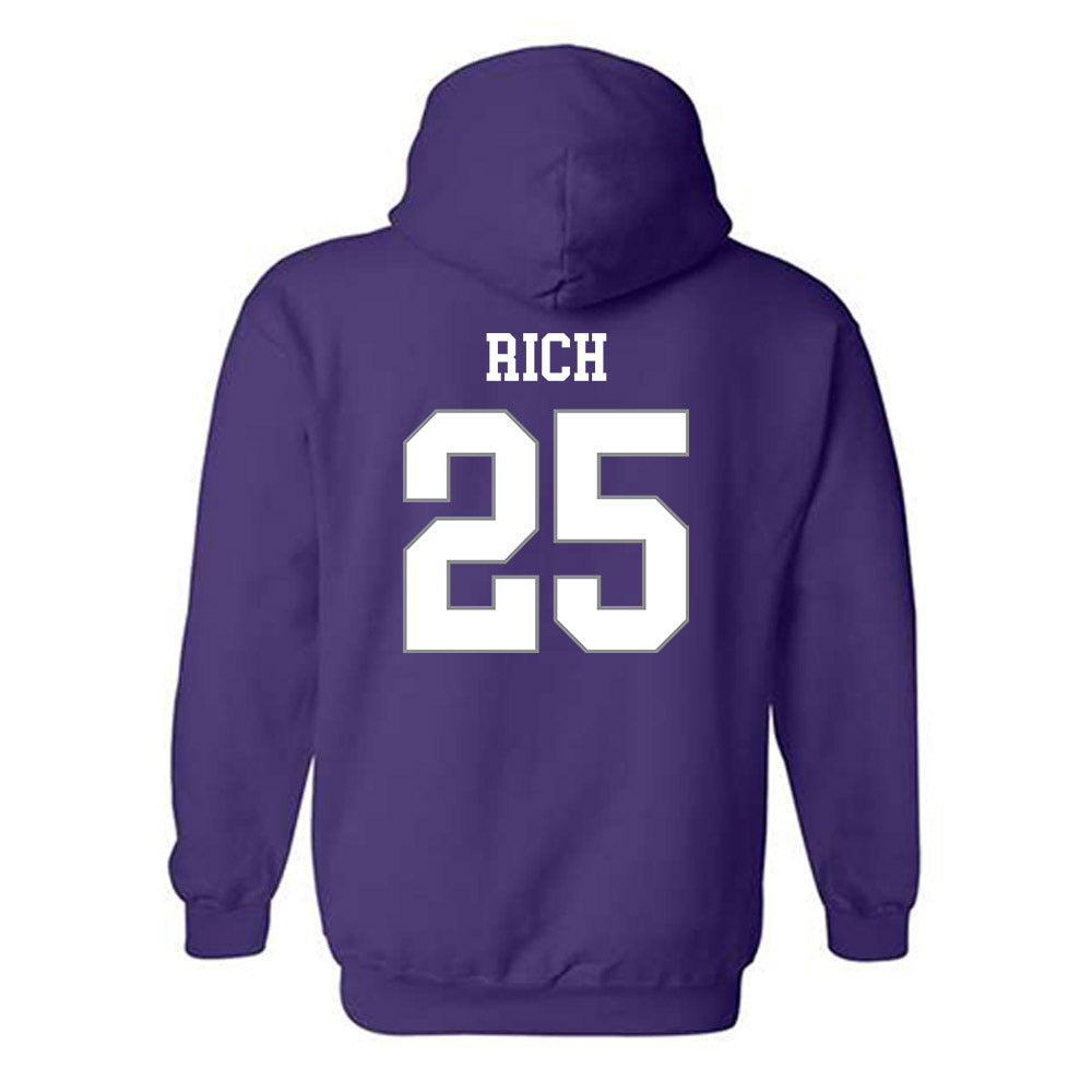 Kansas State - NCAA Football : Zashon Rich - Classic Shersey Hooded Sweatshirt-1