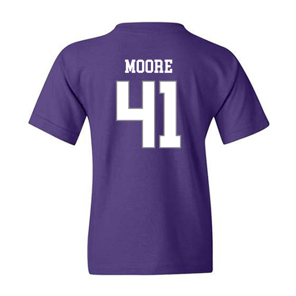 Kansas State - NCAA Football : Ashton Moore - Classic Shersey Youth T-Shirt-1