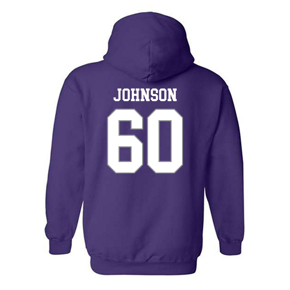 Kansas State - NCAA Football : Andrew Johnson - Classic Shersey Hooded Sweatshirt-1